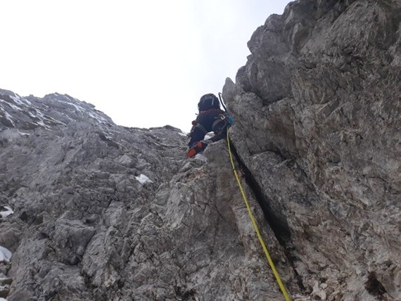 Marko Mavhar v Peščenem razu.