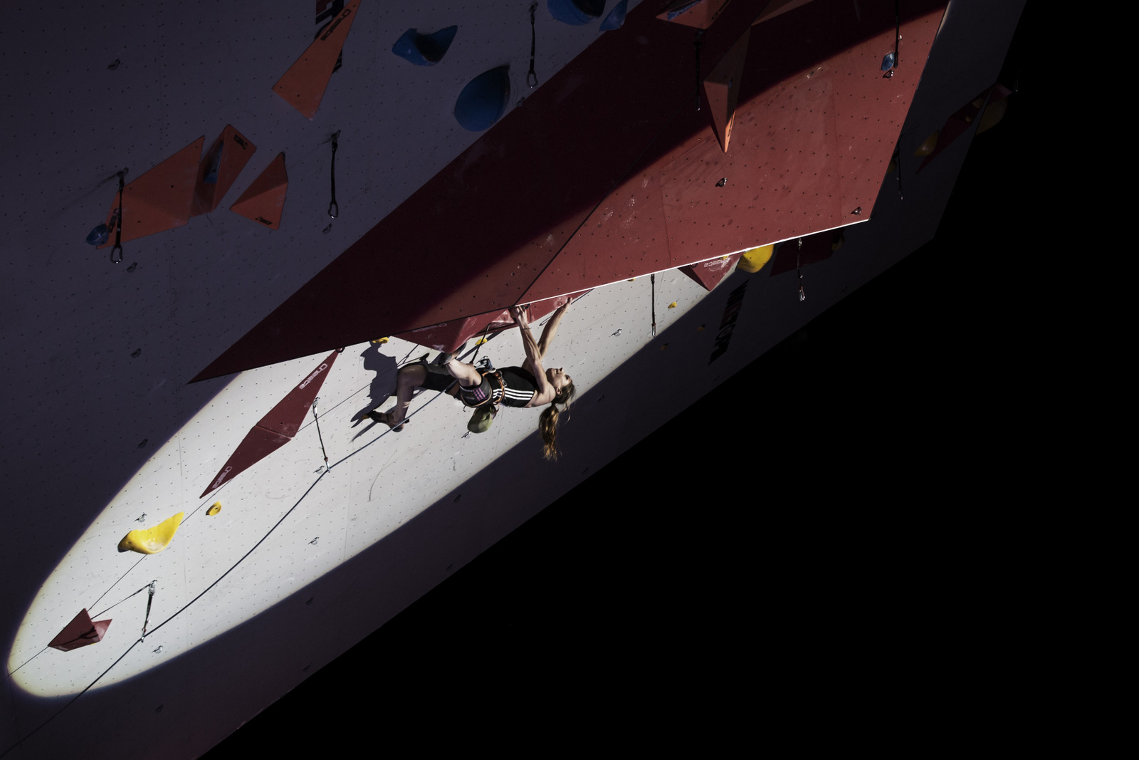 Mina Markovič v finalni smeri SP v Chamonixu (foto Luka Fonda) Mina_Markovic_finale_foto_Luka_Fonda