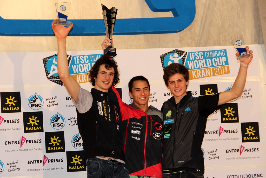 Najboljsi_sportni_plezalci_v_skupnem_sestevku_svetovnega_pokala_2014_v_kombinaciji_Adam_Ondra_Sean_McColl_Domen_Skofic_foto_Manca_Cujez Najboljsi_sportni_plezalci_v_skupnem_sestevku_svetovnega_pokala_2014_v_kombinaciji_Adam_Ondra_Sean_McColl_Domen_Skofic_foto_Manca_Cujez