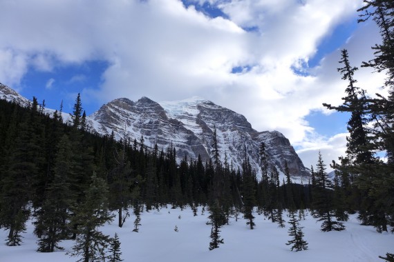 Mt. Temple s severno steno