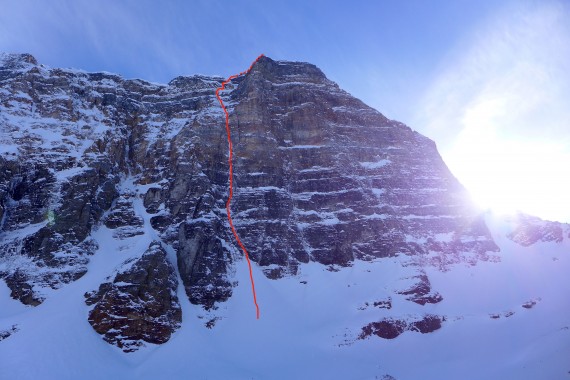 Prvenstvena smer Psychological effect v Mt. Neptuak